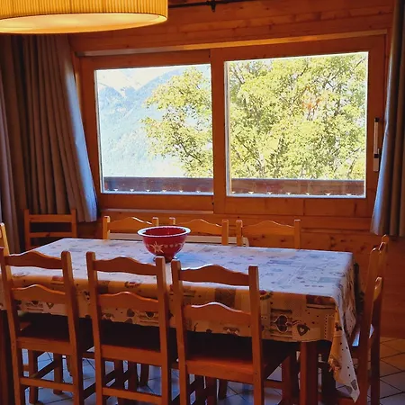 Familial Avec Cheminee A La Plagne, Proche Station - Fr-1-755-7