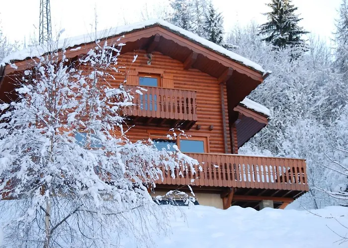 Familial Avec Cheminee A La Plagne, Proche Station - Fr-1-755-7 샬레 라 플라뉴