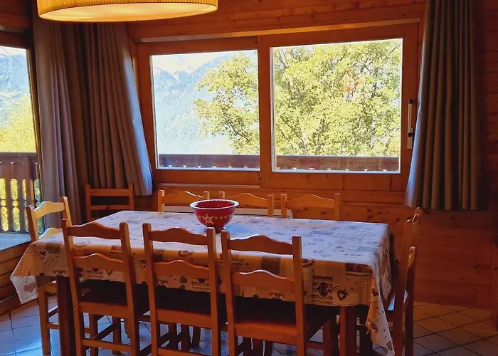 Familial Avec Cheminee A La Plagne, Proche Station - Fr-1-755-7